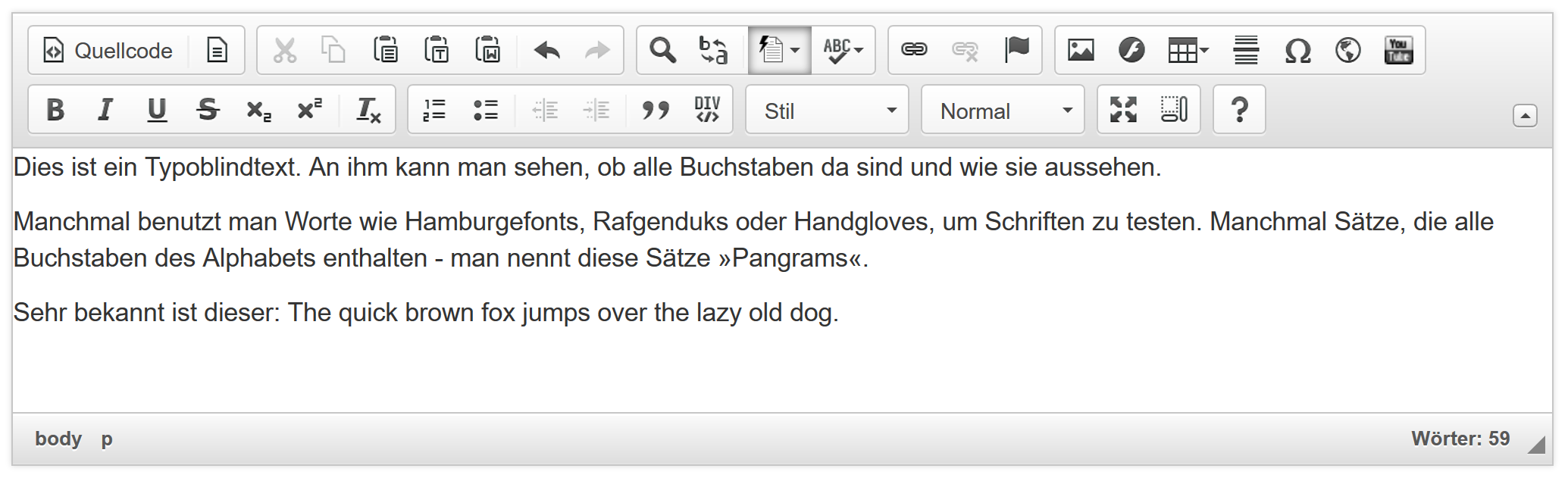 MODX Rich-Text-Editor CKEditor